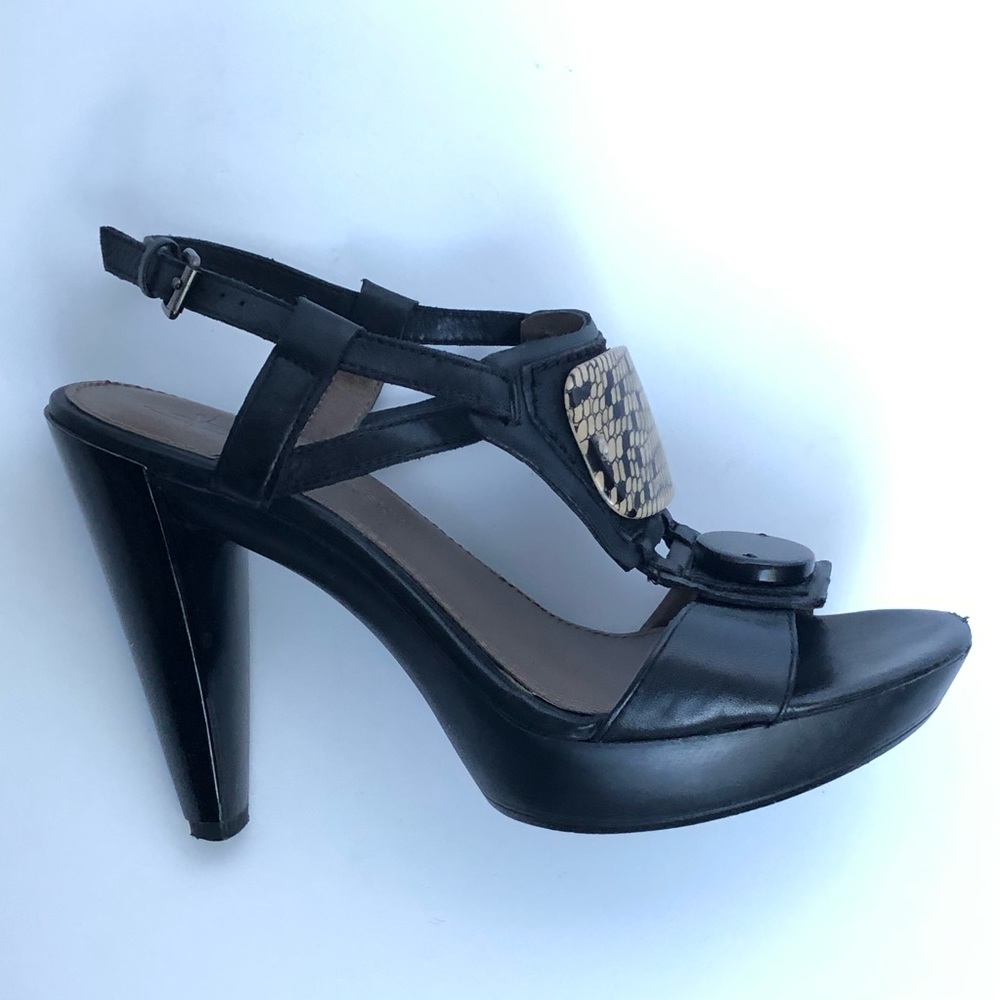 💰SALE💰B. Makowsky Heel Strappy Slingback Sandals Size 7.5M